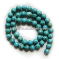 7MM Gemstone Turquesa Beads redonda